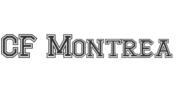 CF Montreal High School font thumbnail